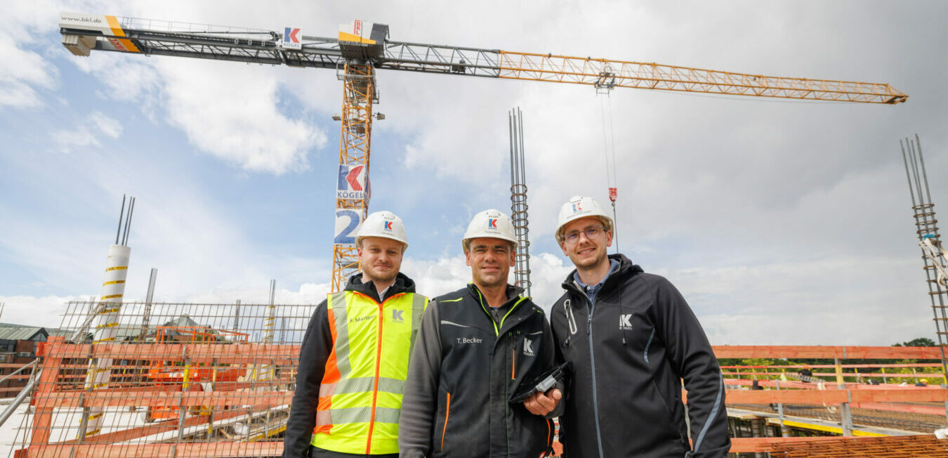 Unser Projektteam in Langenhagen plant und überwacht den Baufortschritt des Rathausanbaus genau.