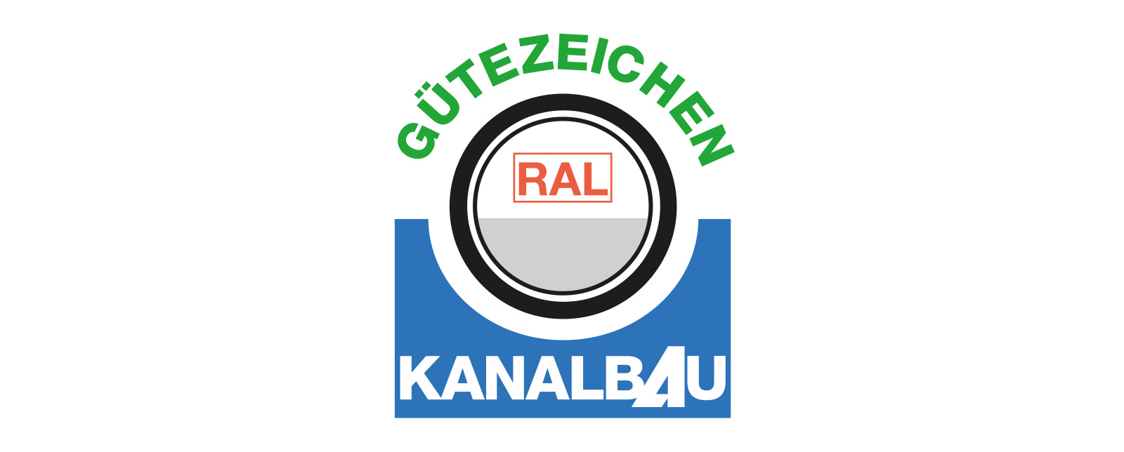 Gütezeichen-Kanalbau